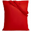 Холщовая сумка Neat 140, красная с логотипом  заказать по выгодной цене в кибермаркете AvroraStore