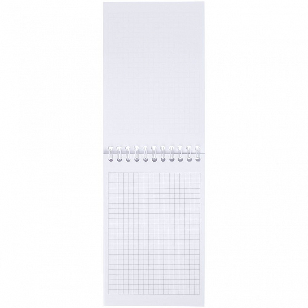 Блокнот Bonn Soft Touch, M, белый с логотипом  заказать по выгодной цене в кибермаркете AvroraStore