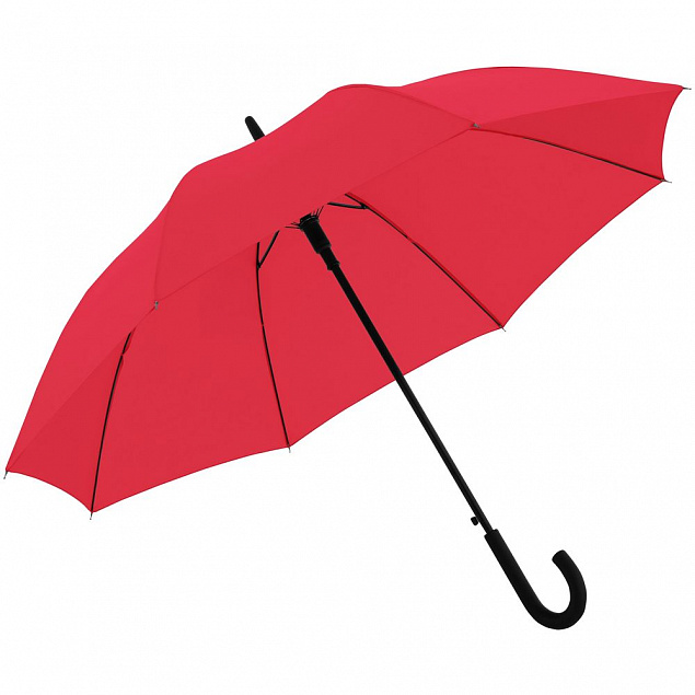 Зонт-трость Trend Golf AC, красный с логотипом  заказать по выгодной цене в кибермаркете AvroraStore