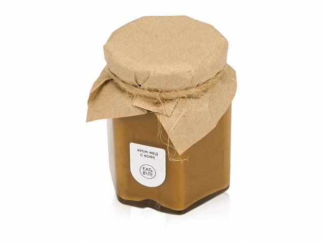 Крем-мёд с кофе с логотипом  заказать по выгодной цене в кибермаркете AvroraStore