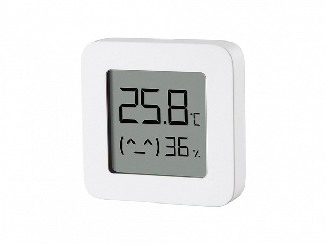 Датчик температуры и влажности «Mi Temperature and Humidity Monitor 2» с логотипом  заказать по выгодной цене в кибермаркете AvroraStore
