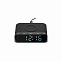 Настольные часы с беспроводной зарядкой 15W Rigel, черные с логотипом  заказать по выгодной цене в кибермаркете AvroraStore