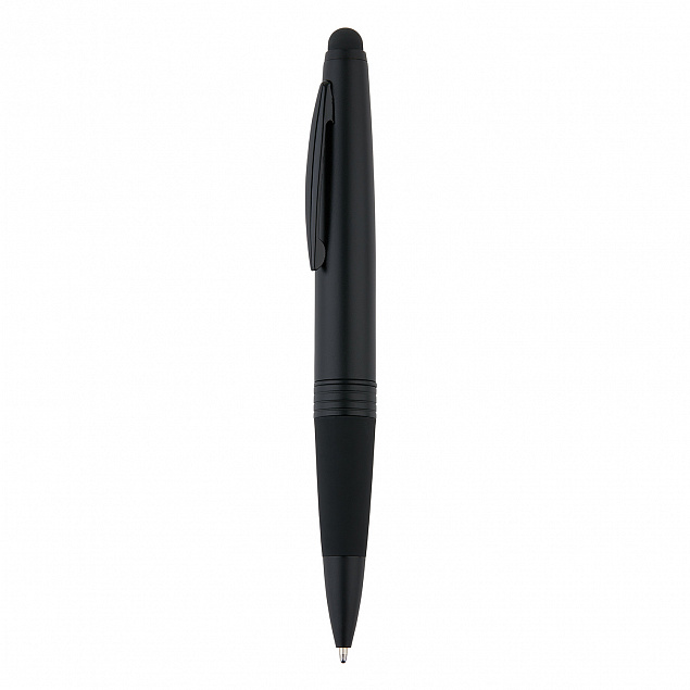 Ручка-стилус 2 в 1, черный с логотипом  заказать по выгодной цене в кибермаркете AvroraStore