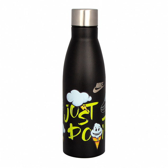 Термобутылка вакуумная герметичная Portobello, Fresco Neo, 500 ml, черная с логотипом  заказать по выгодной цене в кибермаркете AvroraStore
