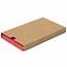 Ежедневник недатированный Fusion, А5, красный, кремовый блок, красный срез с логотипом  заказать по выгодной цене в кибермаркете AvroraStore