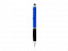 Ручка-стилус шариковая Ziggy черные чернила, синий/черный с логотипом  заказать по выгодной цене в кибермаркете AvroraStore
