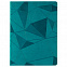 Ежедневник Gems, недатированный, бирюзовый с логотипом  заказать по выгодной цене в кибермаркете AvroraStore