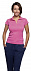 Рубашка поло женская без пуговиц PRETTY 220, черная с логотипом  заказать по выгодной цене в кибермаркете AvroraStore