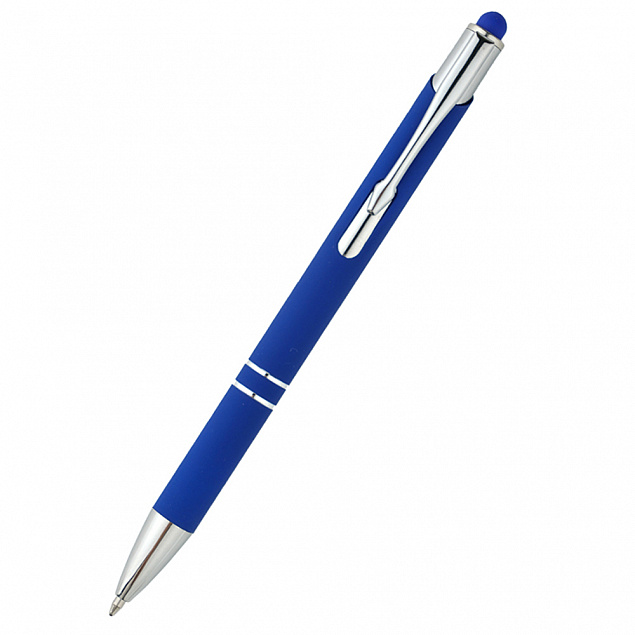Ручка металлическая Ingrid - Синий HH с логотипом  заказать по выгодной цене в кибермаркете AvroraStore