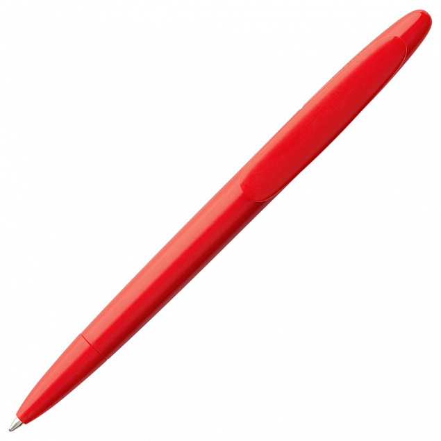 Ручка шариковая Prodir DS5 TPP, красная с логотипом  заказать по выгодной цене в кибермаркете AvroraStore