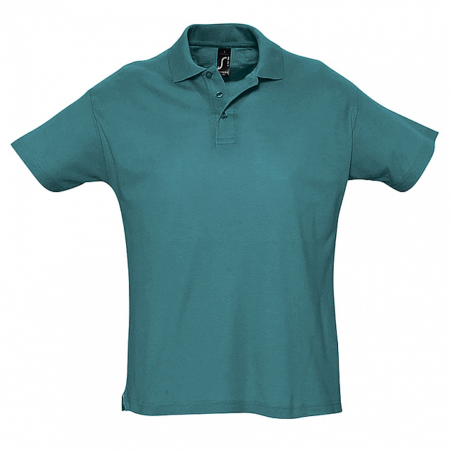 Рубашка поло мужская SUMMER II 170  с логотипом  заказать по выгодной цене в кибермаркете AvroraStore