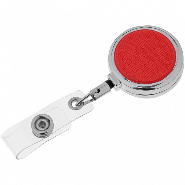 Ретрактор Devon, красный с логотипом  заказать по выгодной цене в кибермаркете AvroraStore