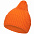 Шапка Yong, оранжевая с логотипом  заказать по выгодной цене в кибермаркете AvroraStore