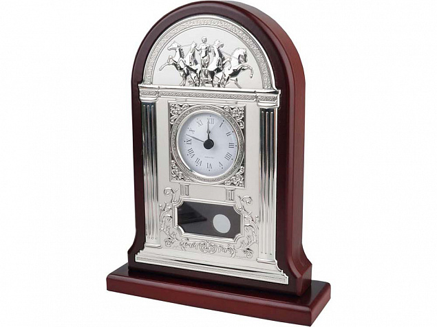 Часы настольные «Александр Македонский» с логотипом  заказать по выгодной цене в кибермаркете AvroraStore