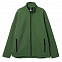 Куртка софтшелл мужская RACE MEN, темно-зеленая с логотипом  заказать по выгодной цене в кибермаркете AvroraStore