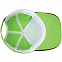 Бейсболка Unit Classic, зеленое яблоко с черным кантом с логотипом  заказать по выгодной цене в кибермаркете AvroraStore