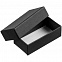 Коробка для флешки Minne, черная с логотипом  заказать по выгодной цене в кибермаркете AvroraStore
