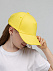 Бейсболка детская Standard Kids, желтая с логотипом  заказать по выгодной цене в кибермаркете AvroraStore