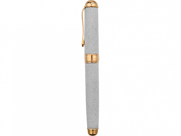 Ручка перьевая Cesare Emiliano серебро, бронза в футляре, серебристый с логотипом  заказать по выгодной цене в кибермаркете AvroraStore