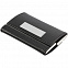 Футляр для визиток Sides ver.2, черный с логотипом  заказать по выгодной цене в кибермаркете AvroraStore