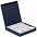 Коробка Memoria под ежедневник и ручку, синяя с логотипом  заказать по выгодной цене в кибермаркете AvroraStore