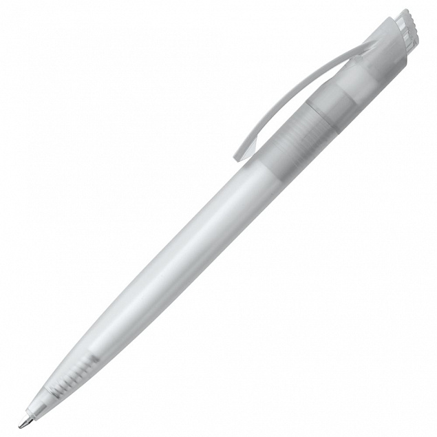 Ручка шариковая Profit, белая с логотипом  заказать по выгодной цене в кибермаркете AvroraStore