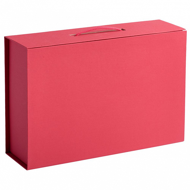 Коробка Case, подарочная, красная с логотипом  заказать по выгодной цене в кибермаркете AvroraStore