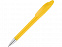 Ручка шариковая Celebrity Айседора, желтый с логотипом  заказать по выгодной цене в кибермаркете AvroraStore