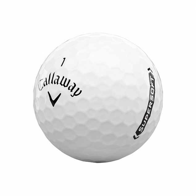 Набор мячей для гольфа Callaway Supersoft с логотипом  заказать по выгодной цене в кибермаркете AvroraStore