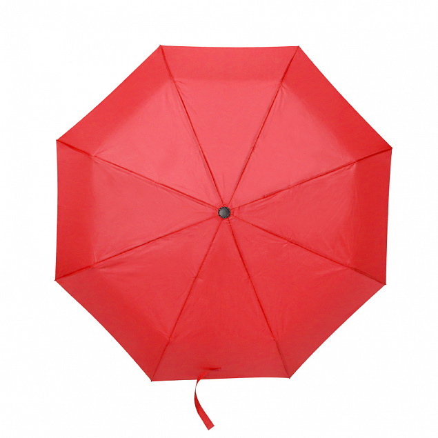 Автоматический противоштормовой зонт Vortex - Красный PP с логотипом  заказать по выгодной цене в кибермаркете AvroraStore