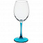 Бокал для вина Enjoy, голубой с логотипом  заказать по выгодной цене в кибермаркете AvroraStore