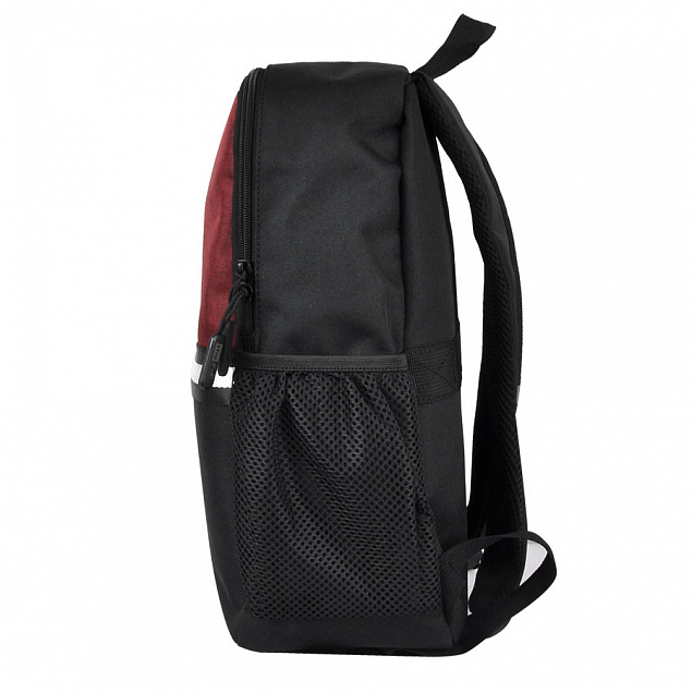 Рюкзак Cool, красный/чёрный, 43 x 30 x 13 см, 100% полиэстер  с логотипом  заказать по выгодной цене в кибермаркете AvroraStore