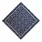 Платок шелковый Luxembourg Blue с логотипом  заказать по выгодной цене в кибермаркете AvroraStore