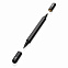 Ручка с двойным наконечником Swiss Peak Storm из переработанного алюминия RCS с логотипом  заказать по выгодной цене в кибермаркете AvroraStore