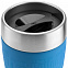 Термостакан Emsa Travel Cup, синий с логотипом  заказать по выгодной цене в кибермаркете AvroraStore