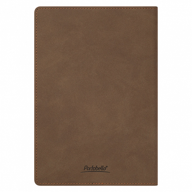 Ежедневник Portobello Trend, Teolo, недатированный, коричневый с логотипом  заказать по выгодной цене в кибермаркете AvroraStore