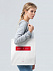 Холщовая сумка «Дышите, не дышите», молочно-белая с логотипом  заказать по выгодной цене в кибермаркете AvroraStore