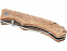 Dave карманный нож с зажимом для ремня, дерево с логотипом  заказать по выгодной цене в кибермаркете AvroraStore