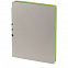 Ежедневник Flexpen, недатированный, серебристо-зеленый с логотипом  заказать по выгодной цене в кибермаркете AvroraStore