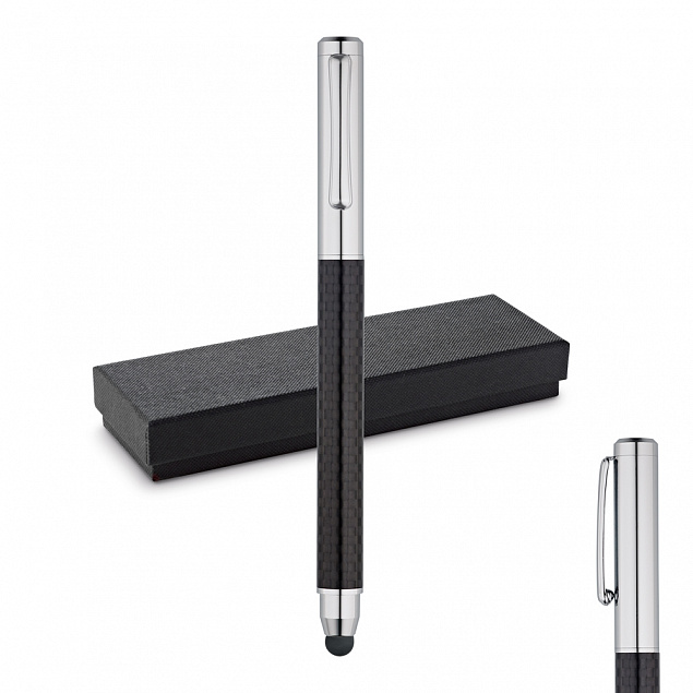 Ручка-стилус, белая с логотипом  заказать по выгодной цене в кибермаркете AvroraStore