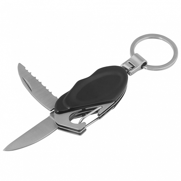 Мультитул Hook, черный с логотипом  заказать по выгодной цене в кибермаркете AvroraStore