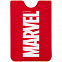 Чехол для карточки Marvel, красный с логотипом  заказать по выгодной цене в кибермаркете AvroraStore
