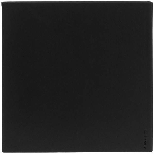 Скетчбук Object, черный с логотипом  заказать по выгодной цене в кибермаркете AvroraStore