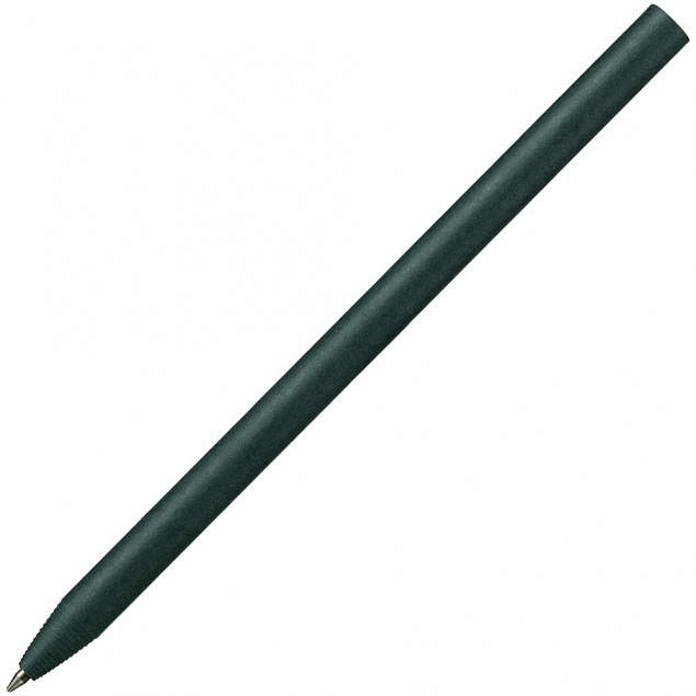 Ручка шариковая Carton Plus, зеленая с логотипом  заказать по выгодной цене в кибермаркете AvroraStore