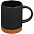 Кружка Corky, черная с логотипом  заказать по выгодной цене в кибермаркете AvroraStore