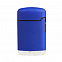 Зажигалка Zenga, турбо, многоразовая, синяя с логотипом  заказать по выгодной цене в кибермаркете AvroraStore