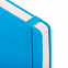 Бизнес-блокнот А5 FLIPPY, голубой, твердая обложка, в линейку с логотипом  заказать по выгодной цене в кибермаркете AvroraStore