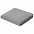 Флисовый плед Warm&Peace, серый с логотипом  заказать по выгодной цене в кибермаркете AvroraStore