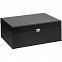 Коробка Charcoal ver.2, черная с логотипом  заказать по выгодной цене в кибермаркете AvroraStore