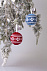 Шар новогодний «Скандик», красный с логотипом  заказать по выгодной цене в кибермаркете AvroraStore